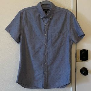J. Crew Short-sleeve slim printed flex casual shirt